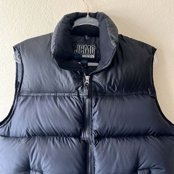 J Crew Multigisse Men's Black Puffer Vest - Picture 2 of 7